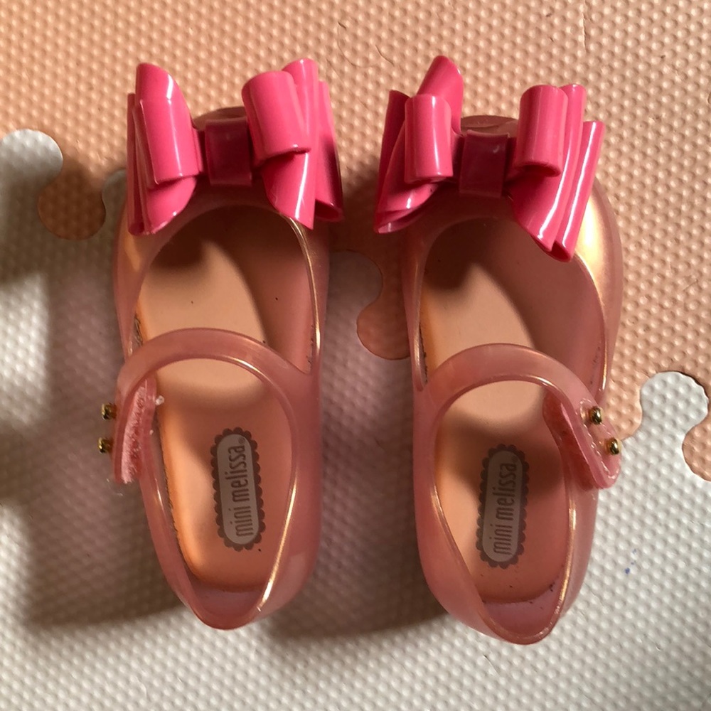 Mini Melissa Bow Flats